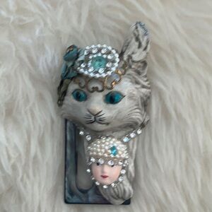 CAT PINS CREATED with VINTAGE PIECES